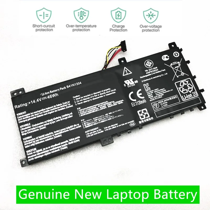 HKFZ NAUJAS B41N1304 Originalus laptopo Baterija ASUS S451LAS451LA-DS51T-CAfor VivoBook V451LA V451LA-DS51T