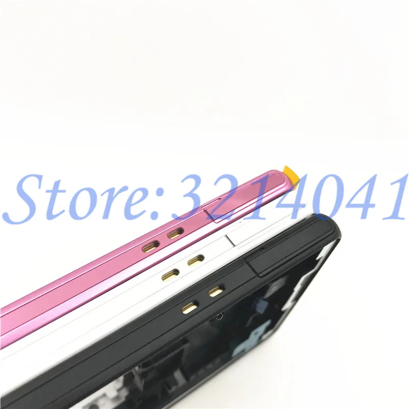 Naujas Sony Xperia ZR M36H C5502 C5503 Baterijos Dangtelį Galinių Durelių Būsto Atveju +LCD Viduryje Chasis Rėmo Plokštės Pakeitimas