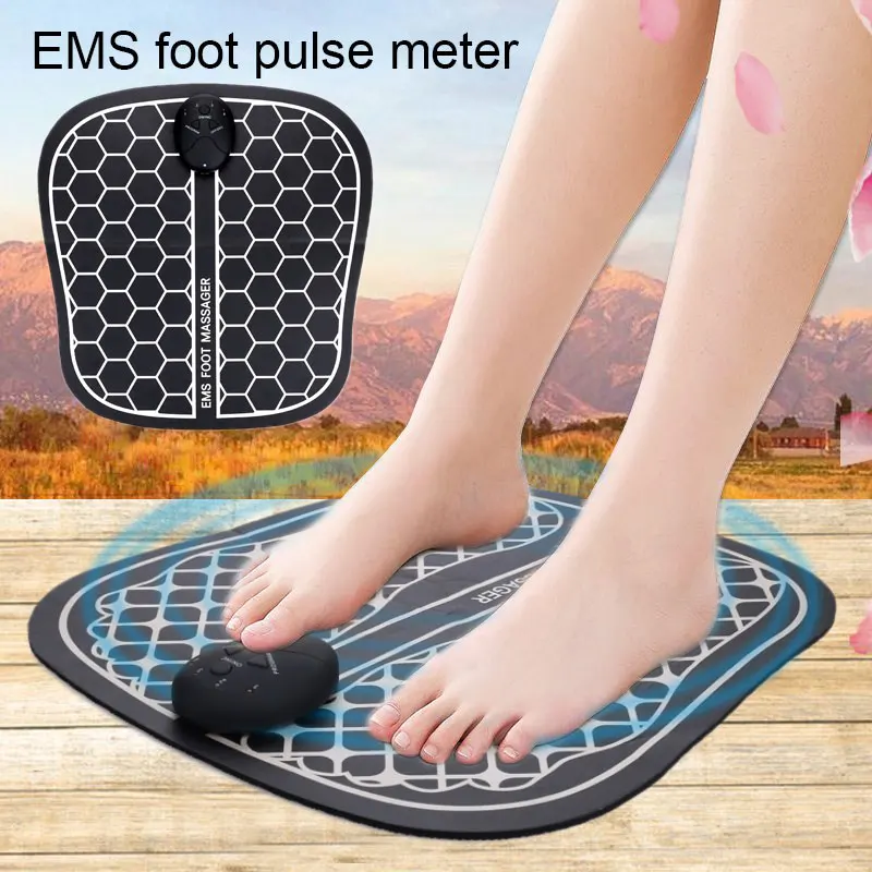 Elektros EMS Foot Massager Trinkelėmis Kojų Raumenų Stimuliatorius Pėdų Masažas Atleisti Skausmas Skausmas Sveikatos Priežiūra, Kilimėlis, Pagerinti Kraujo Apytaką