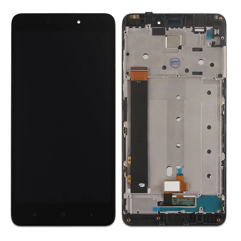 Už Xiaomi Redmi Pastaba 4X / 4 Pastaba Pasaulio (CPU:Snapdragon 625) LCD ekranas jutiklinis ekranas Rėmas su B7000 Dovana