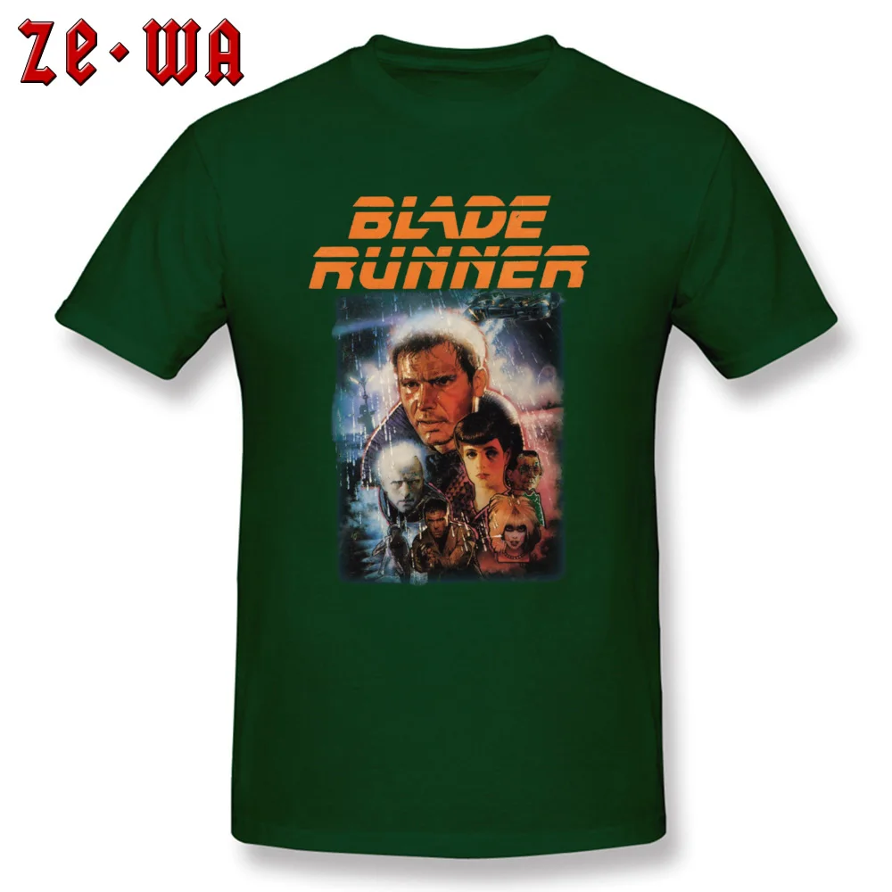 Medvilnės Vyrų Marškinėlius Blade Runner 2049 T-shirt Mados Filmą Stiliaus trumpomis Rankovėmis Marškinėliai Street Juoda Hip-Hop Viršūnes Tees Retro