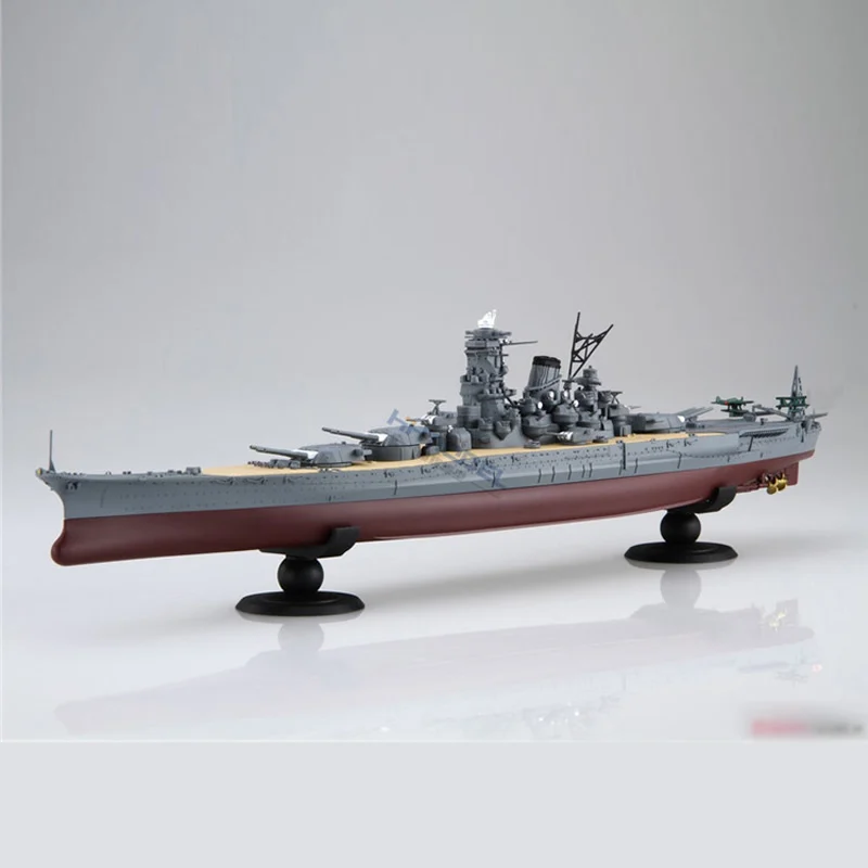 2 Stilių Japonijos karo laivas Musashi Yamato 1/700 Masto Pre dažymas Surinkimas Laivų modelių Kūrimo Rinkiniai