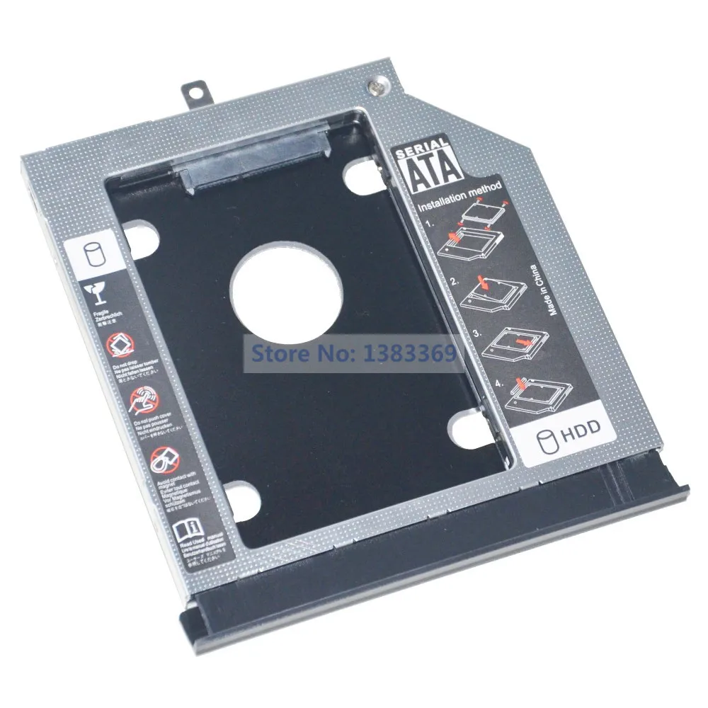 SATA 2-asis Kietasis Diskas SSD HDD Modulis Caddy Adapteris, skirtas lenovo ideapad 510-14ISK 310-14ISK xiaoxin 310-15IKB ISK 510-15ISK IAP ABR