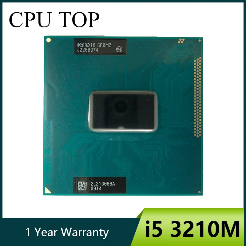 Intel Core i5 3210M 2.5 Ghz Dual Core Nešiojamas Procesorius SR0MZ socket G2 i5-3210M CPU