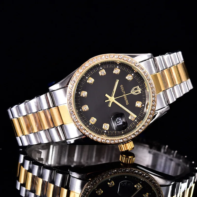 Moteriški laikrodžiai Prekės Prabangių Deimantų, Aukso WatchLadies Kvarcinis Laikrodis Moteris Laikrodis Relogio Feminino Relojes Mujer Hodinky Moterims