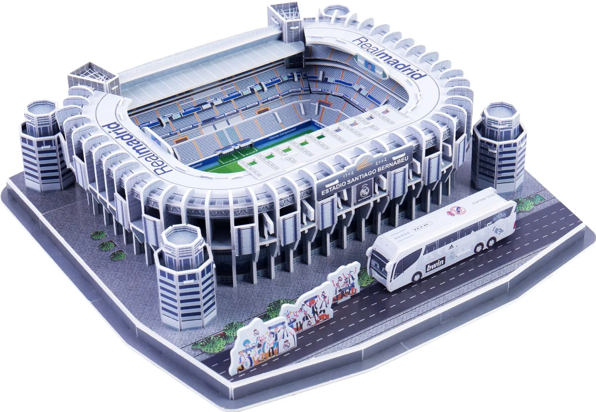 Pasaulyje garsaus Stadionas 3D Popieriaus Dėlionė Futbolo Srityje Asamblėjos Modelis Vaikai 
