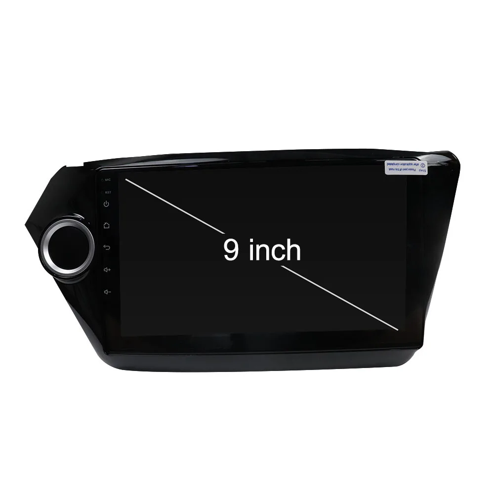 GPS navigacija android 9.0 Automobilių DVD grotuvas, Kia K2 RIO 2010-2017 headunit automobilio radijo Automobilių Vaizdo Grotuvai juostos garso grotuvas, stereo
