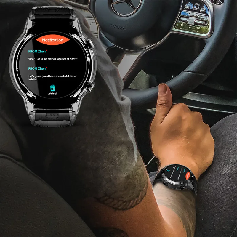 Smart GPS Žiūrėti Sporto IP67 atsparus Vandeniui Kompasas, Oro Slėgio Stebėti Širdies ritmą Bluetooth4.0 Sim Kortelės 2G Balso Ryšio Telefono Laikrodžiai