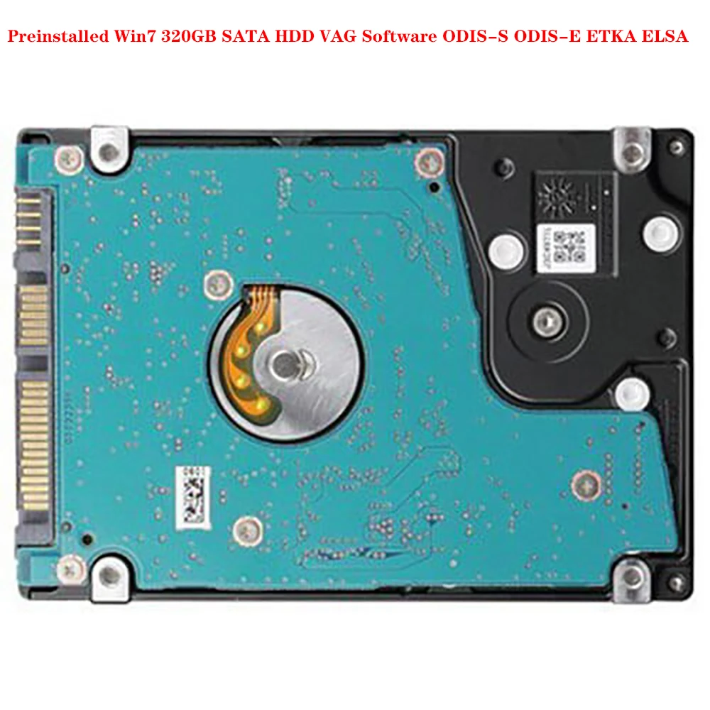 Iš anksto įdiegta Win7 320GB SATA HDD VAG Programinės įrangos ODIS-S ODIS-E ETKA ELSA