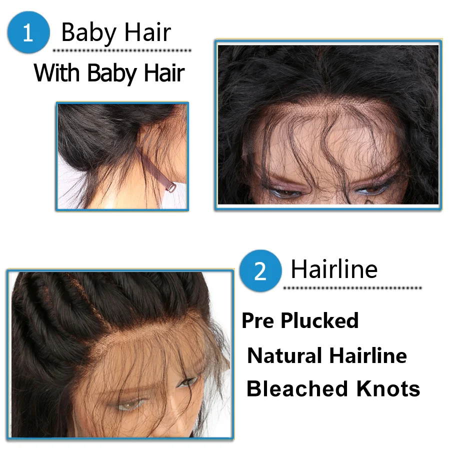 Ombre Brown 13*6 Nėriniai Priekiniai Perukai su Vidurinė Dalis 150% Tankis Peru Remy Human Hair Trumpas BoB Perukas su Kūdikio Plaukų