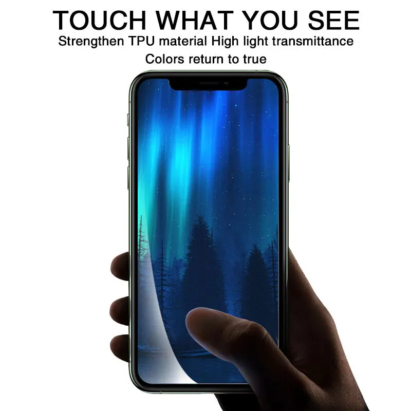 3PCS Grūdintas Stiklas iphone 11 Pro X XS Max Screen Protector Apsauginė Stiklo iPhone 6 6S 7 8 Plus SE 2020 Priekiniai Filmas