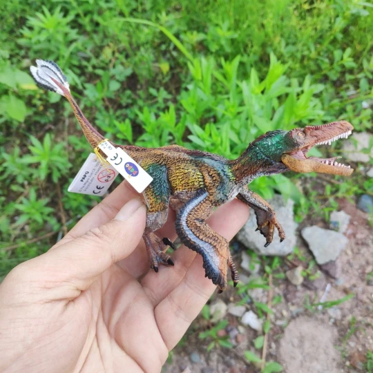 Papo Naujas Velociraptor Irritator Labiausiai Klasikinis Senovės Padarai Modeliavimas Gyvūnų Žaislų Kolekcija Dinozauras