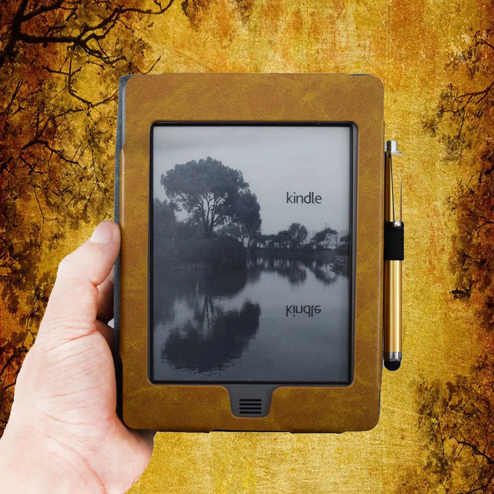 Gana Knyga atveju padengti Kindle Touch 2011 m., 2012 m. modelis , aukštos kokybės apsaugoti atveju amazon kindle touch D01200 ebook padengti