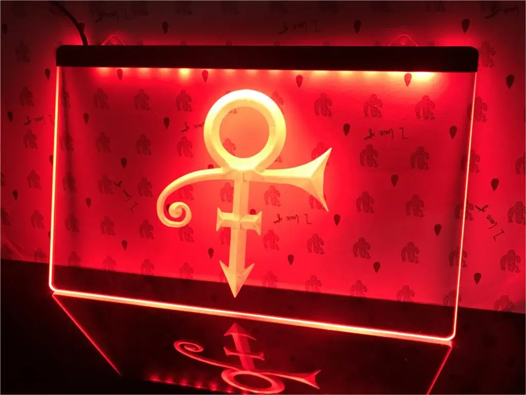 C199 - Prince Simbolis LED Neon Light Ženklas