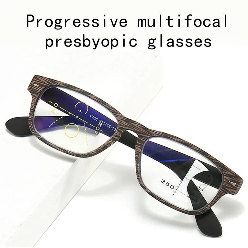 OYDCH Progressive multifocal daugiafunkcinis mėlynos šviesos spinduliavimas-įrodymas, skaitymo akiniai vyrams ir moterims yra naudojami toli ir arti