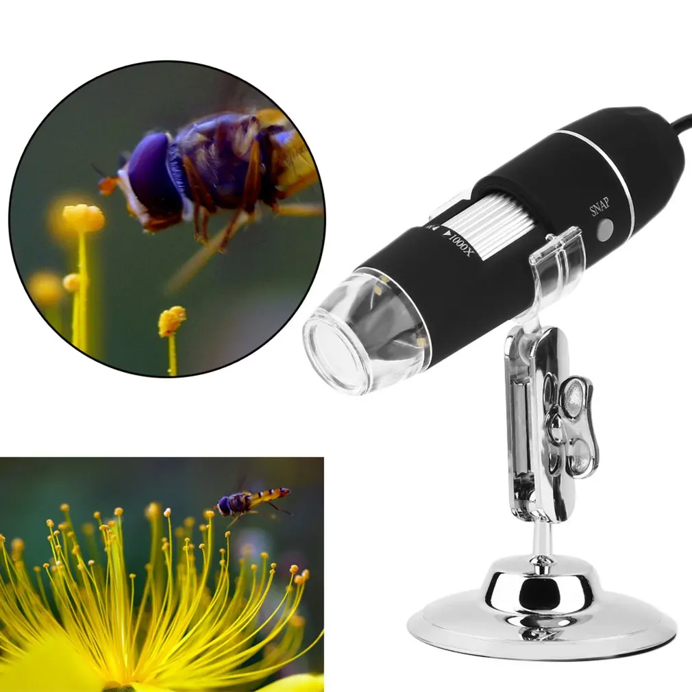 1000X Skaitmeninis Mikroskopas su Kamera 8LED Microscopio USB Skaitmeninis Trinokulinis Para Electronica Biologico litavimo stovo