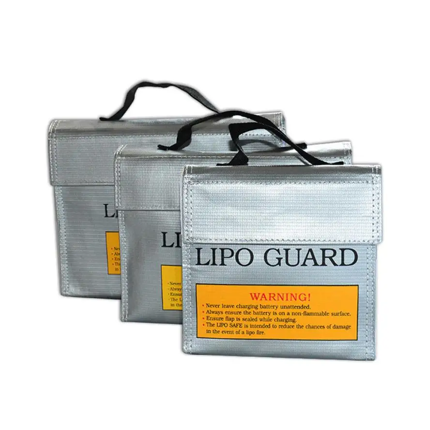 LiPo Li-Po Baterija atspari Ugniai Saugos Guard Saugus Maišelį 240*64*180MM Levert Dropship Sep16