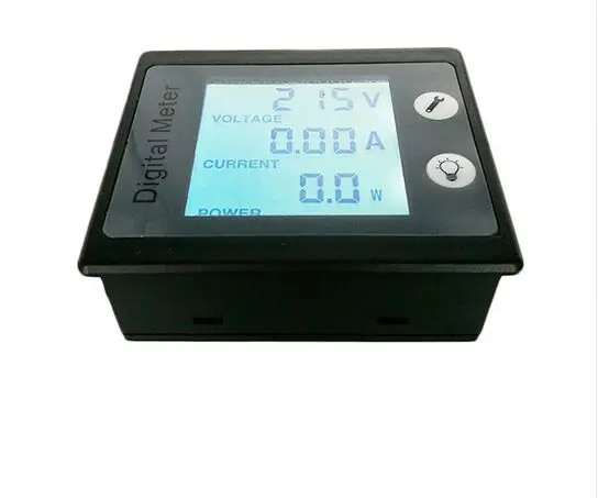 AC, vienfazė Skaitmeninis LCD Wattmeter Elektros Skaitiklis 220V 10A Įtampa Srovės Energiją Elektros Energijos Consumptio Metrų PZEM-001