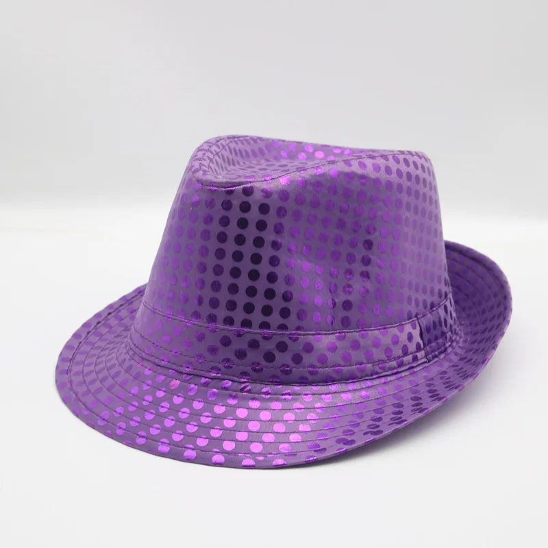 Moterų skrybėlės pavasarį, vasarą, rudenį, panama blizgus mažų kraštų fedora skrybėlės prabangus elegantiškas atsitiktinis raudona rožinė, violetinė šalies vyrų, moterų skrybėlės
