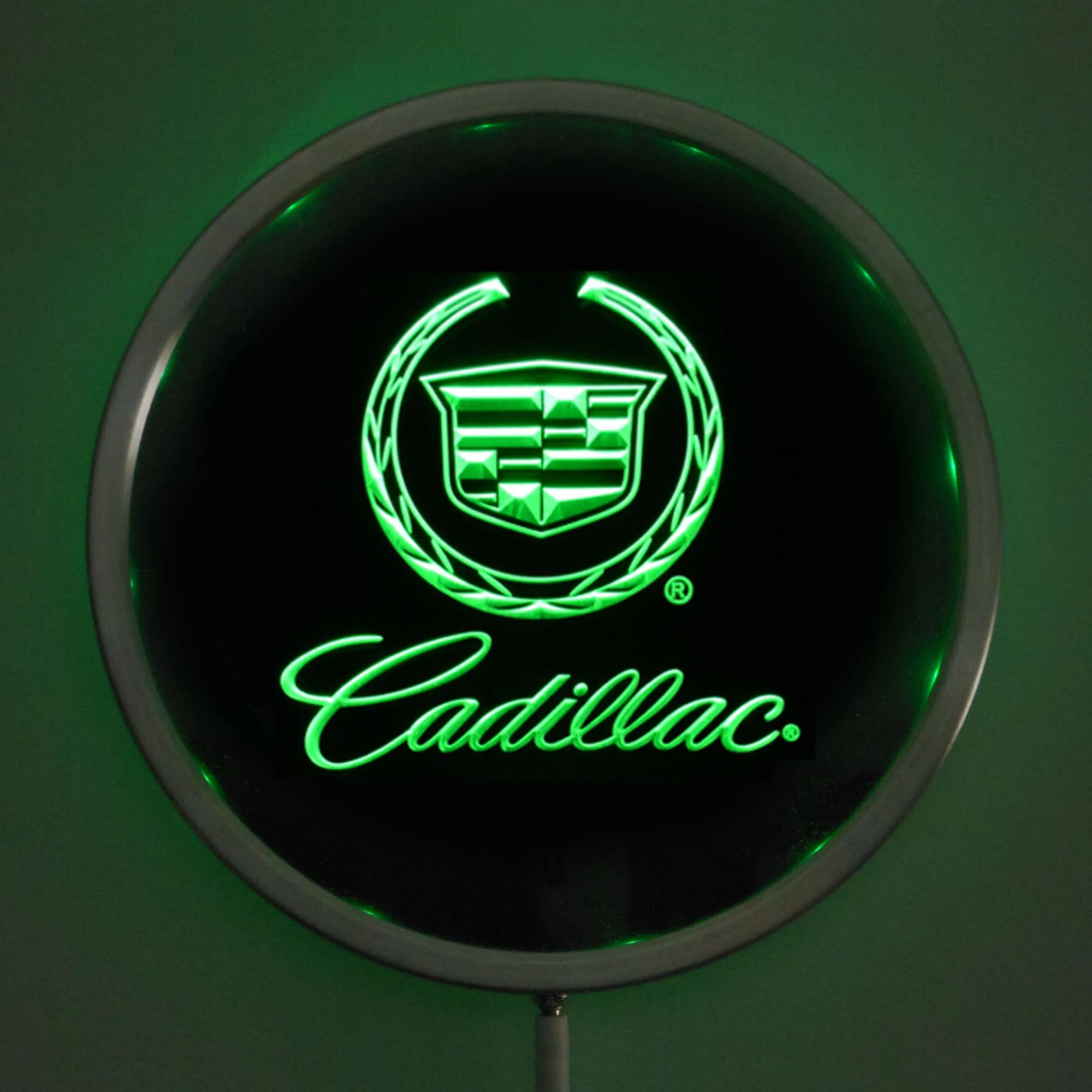 Rs-d0041 Cadillac LED Neon Light Apvali Signss 25cm/ 10 Colių - Baras Ženklai su RGB Multi-Color Nuotolinio Belaidžio Valdymo Funkcija