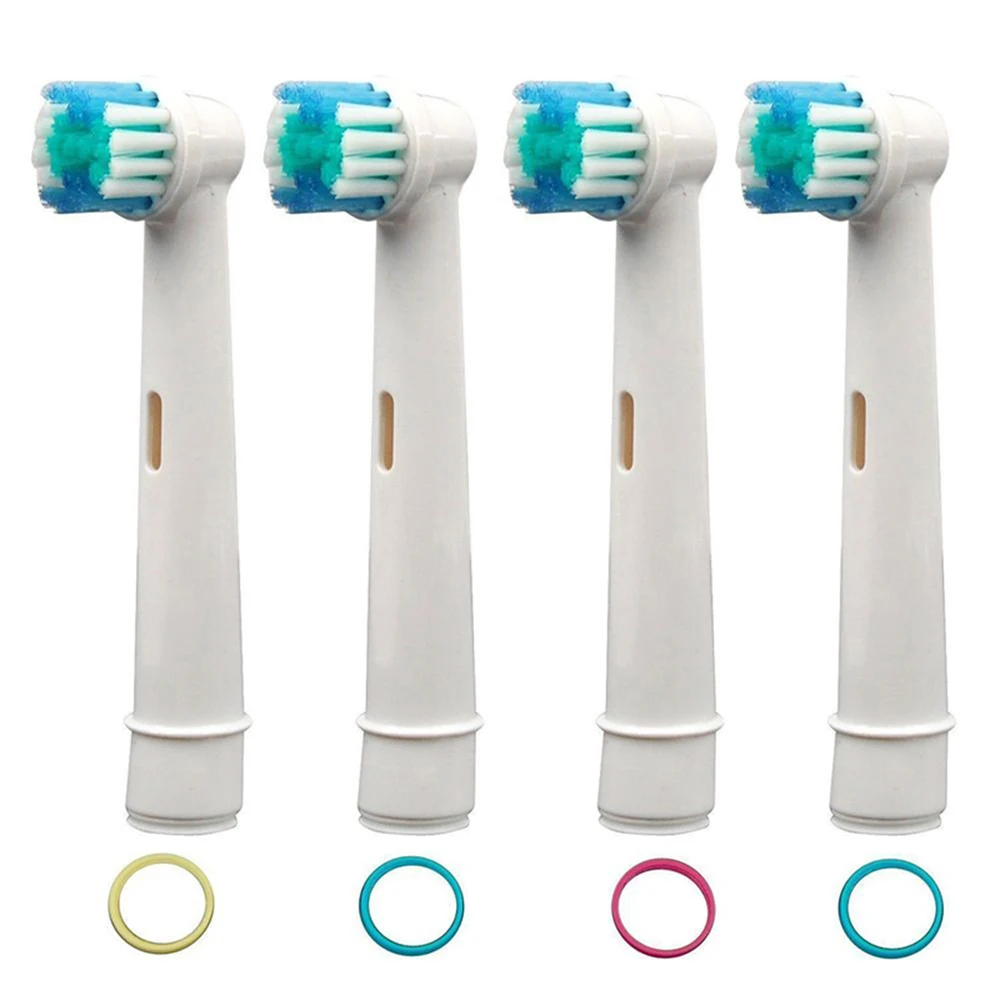 4 VNT Pakeisti dantų šepetėlį Vadovai Braun Oral-B Elektrinių dantų šepetėlį D25,D18,D12,D8, D4X,D4,D17,D4510,D12013,D12523,D8011