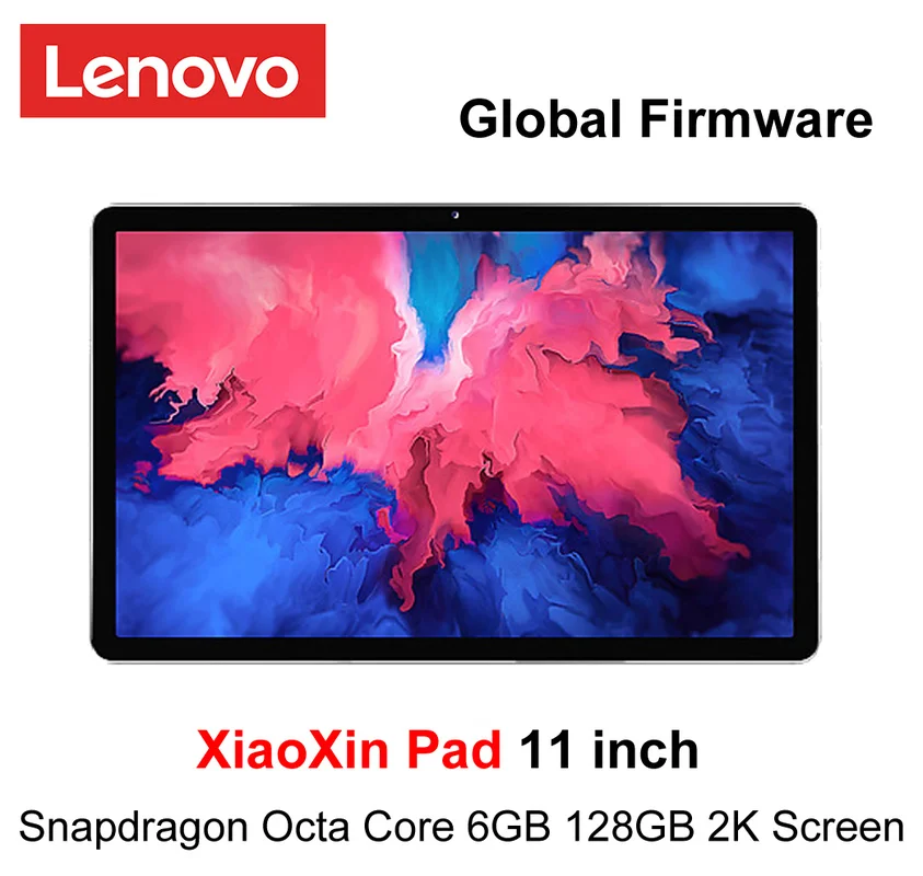 Global Firmware Lenovo Xiaoxin Trinkelėmis 11 colių 2K Ekranu, Snapdragon Octa Core 4GB/ 6GB RAM 64GB / 28GB ROM Tabletę 
