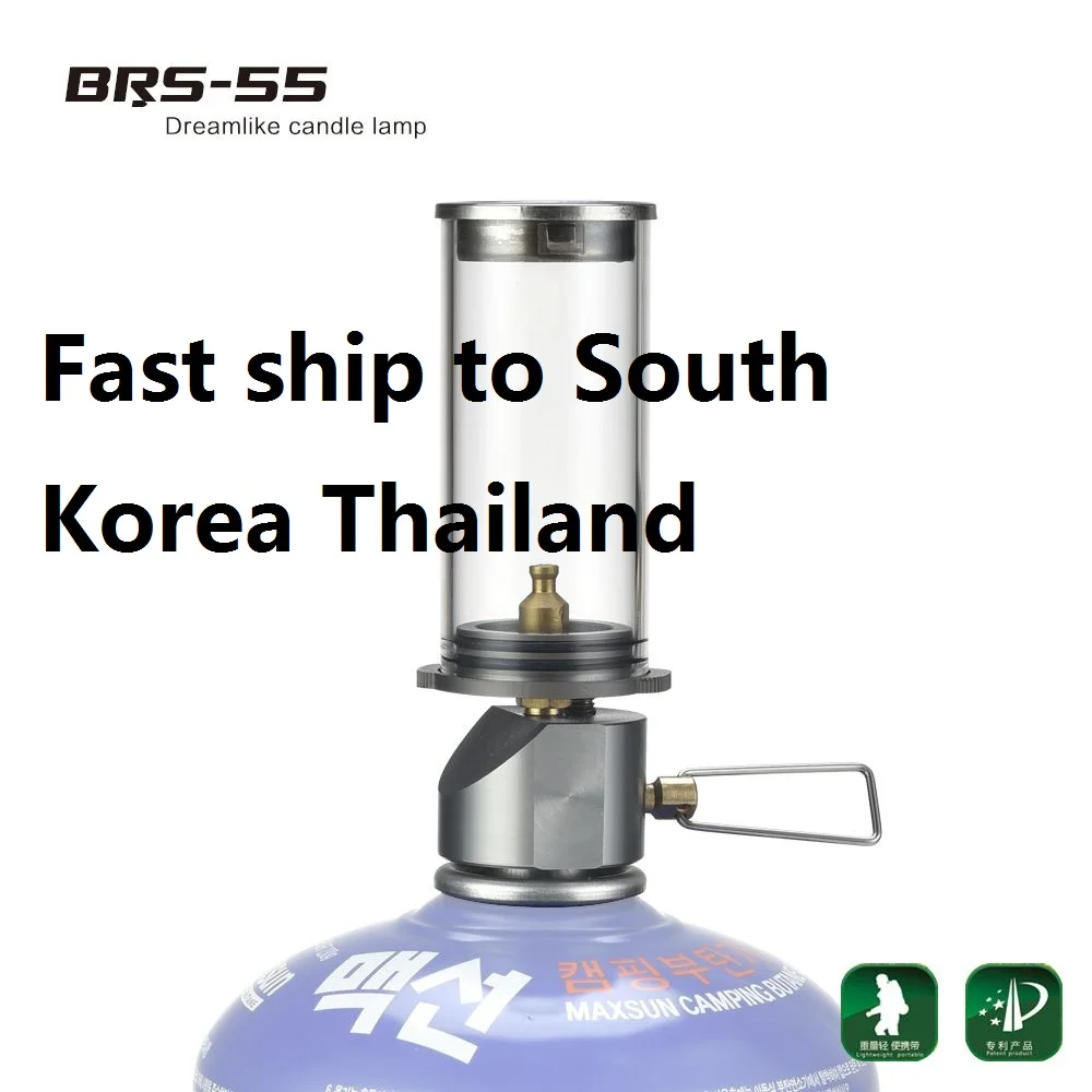 Brs-55 Lauko Dujų Žibintų Kempingas Palapinė Šviesos Ultralight Nešiojamų Žvakė, Lempa, greitas pristatymas, Pietų Korėjos ir Tailando brs