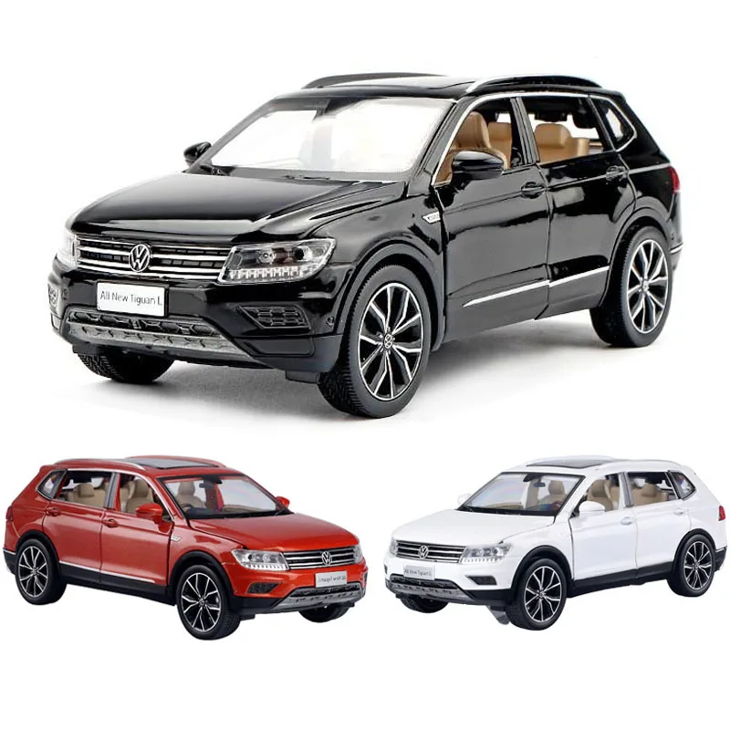 1:32 VW Tiguan L Lydinio Automobilio Modelį Diecasts & Žaislinės Transporto priemonės Žaislinius Automobilius Nemokamas Pristatymas Vaikas Žaislai Vaikams Dovanos Berniuko Žaislas
