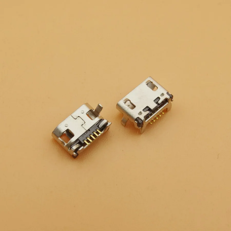 50pcs/daug Mikro mini USB Įkrovimo Įkrovimo lizdas lizdas lizdas lizdas Alcatel OneTouch PIXI 4 5012 5012G OT5012 OT 5012
