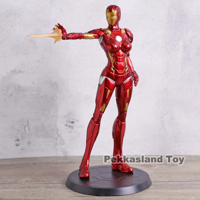Geležinis Žmogus Iron Lady Pepper Potts PVC Veiksmų Skaičius, Kolekcines, Modelis Žaislas