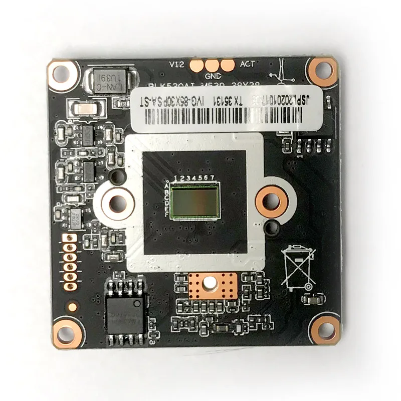 HD 3MP VAIZDO IP Kamera Modulis Tinklo Saugumo IPC valdybos mažo apšvietimo CMOS H. 265 XMeye ONVIF