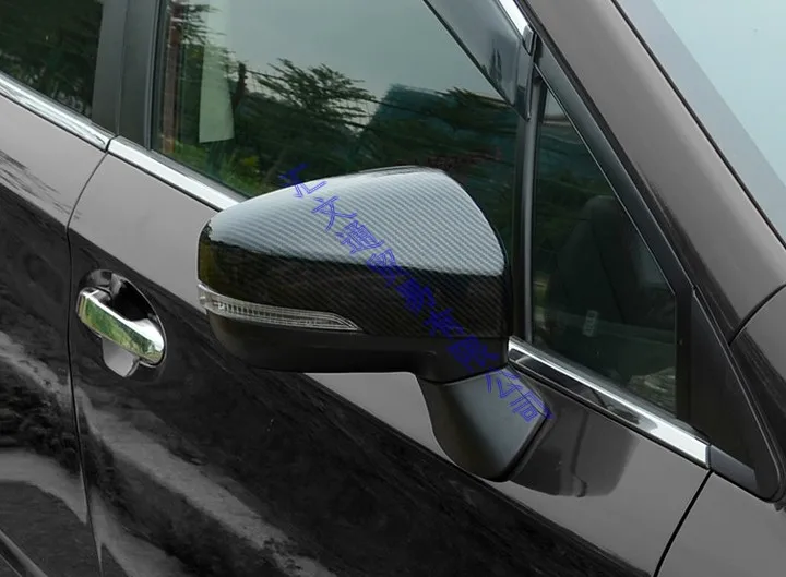 Dėl Subaru Forester SK 2018 2019 Papuošti Priedai Anglies Pluošto Stiliaus Veidrodis Padengti Apdaila Galinio vaizdo Bžūp Perdangos Liejimo Garnyras