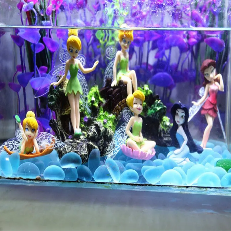 Karšto Pardavimo vaikams dovanų sprite princesė gėlių fėja plaukioja pasakų lėlės ornamentu Bonsai papuošalai Žaislai ir Pomėgius 