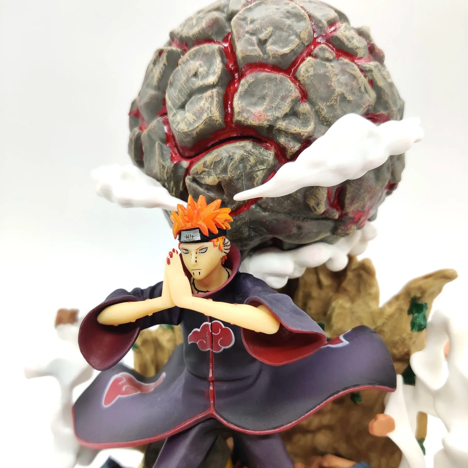 Naruto Shippuden Anime Modelis Deva Kelio Skausmas Yahiko GK Chibaku Tensei PVC Veiksmų Skaičius, Kolekcines, Modelis Žaislas, Lėlė