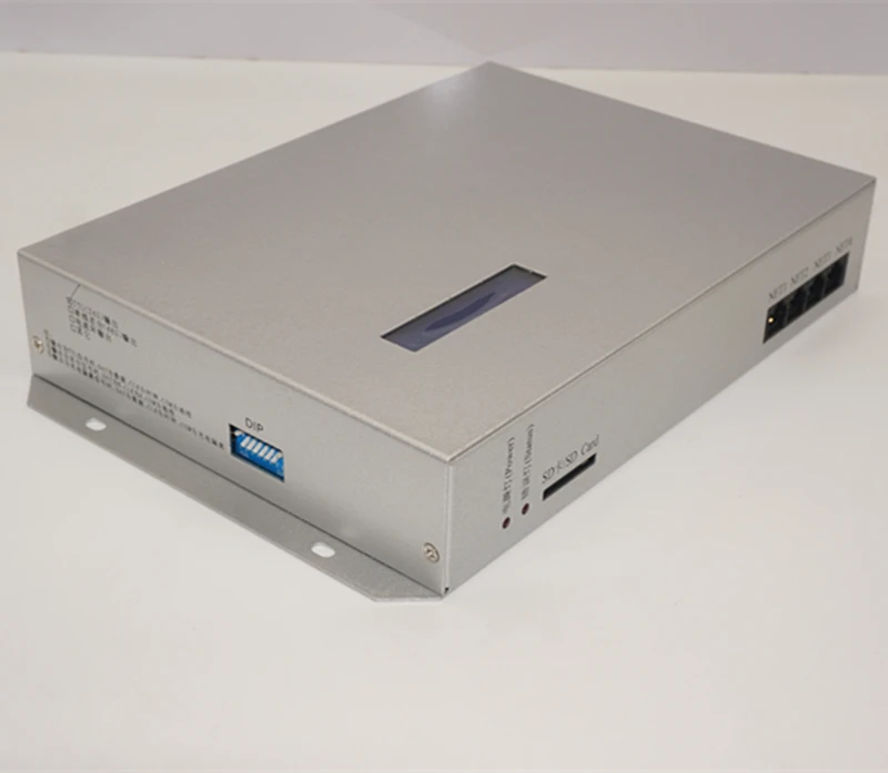 T-300K T300K SD Kortelę internetu PER PC RGB Full led pikselių modulis valdytojas 8ports 8192 pikselių ws2811 ws2801 ws2812b led juostos