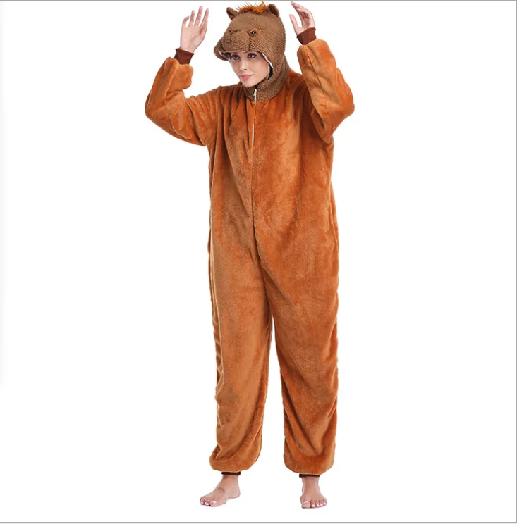 Kigurumi Onesies Cosplay Alpaka atitikimo suaugusiųjų pižamos vyrams ir moterims halloween kostiumai pižama Gyvūnų Sleepwear Jumpsuit