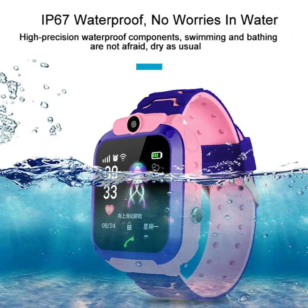 2020 m. vaikams laikrodžiai SOS GPS/LBS vietą Daugiafunkcį smart žiūrėti vandeniui smartwatch vaikams Skirtą 