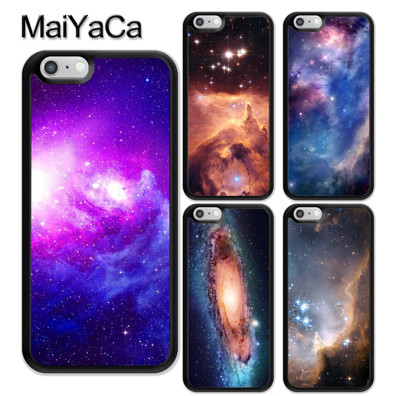 Kosmoso žvaigždžių ūkas galaxys visatos Atveju iPhone 12 Pro Max 12 mini Pro 11 Max XS X XR 6S 7 8 Plus SE 2020 Galinį Dangtelį