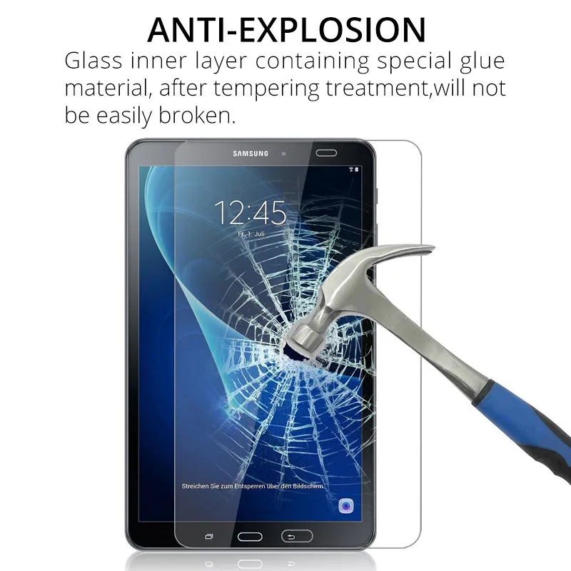 Grūdintojo Stiklo Plėvelė Samsung Galaxy Tab 8.0 2019 modelis T290 T295 T297 SM-T290 Tablet Screen Protector Apsauginės Stiklo Plėvelės