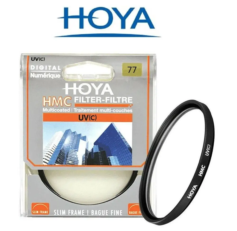 77mm filtru ultra-plonas rėmelis skaitmeninis daugiasluoksnės dangos MC UV C Naujas Hoya HMC UV (c) fotoaparato objektyvą A-HOYA uv C