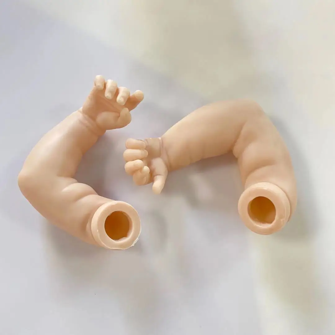 22Inch Reborn Baby Doll, Minkštas Rankas Loulou Unpainted Nebaigtų Lėlės Dalys Realus Vinilo Kūno Lėlės Reborn Rinkinio 