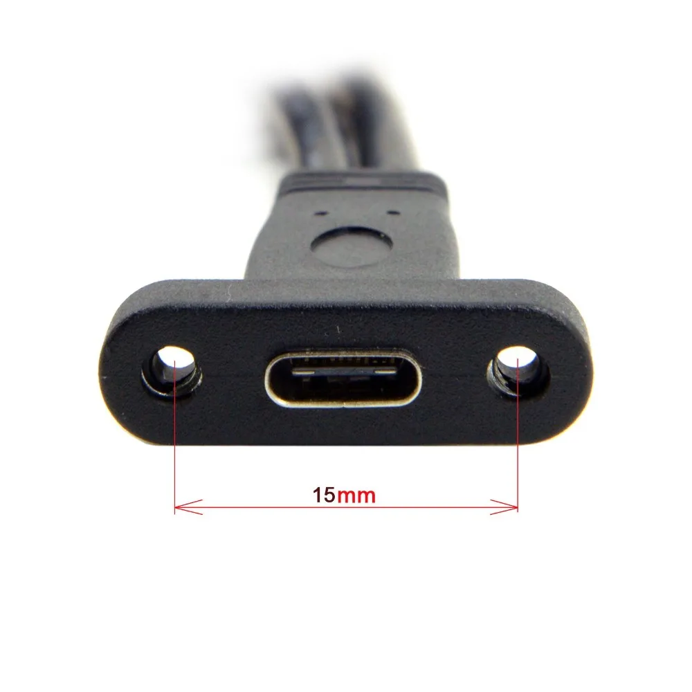USB Tipo C Nugaros Skydelio Plėtra Laikiklis 20pin pagrindinėje Plokštėje Antraštės USB Converter 3.1 Adapterio Kabelis