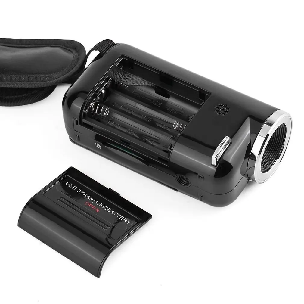 DV180 Fotoaparatas Black 16MP Mini Vaizdo Kamera Su 1.5