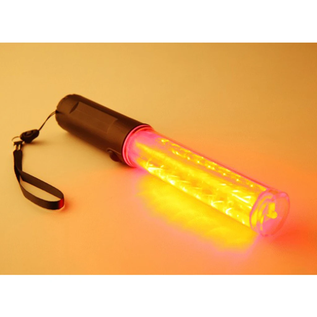 26cm LED Eismo Saugos Baton Šviesos Lazdelė, Eismo reguliavimo Ženklus, Apšvietimą