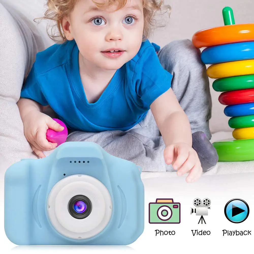 Vaikų Mini Kamera Vaikams Įkrovimo Švietimo Žaislai Gimtadienio Dovana 8MP HD Bamblys Skaitmeniniai Fotoaparatai Vaikas vaizdo Kamera