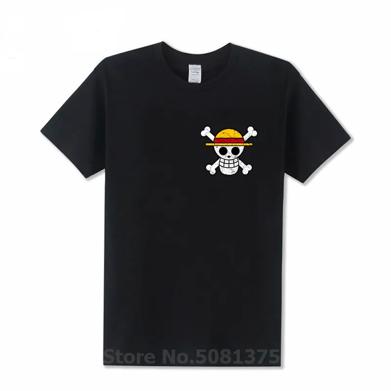 Vienas Gabalas Veiksmų Skaičiai marškinėliai Japonijos Anime Drabužių Luffy Logotipas piratų karalius Sabo Zoro Nami T-shirt Vyras Prekės cosplay tshirts