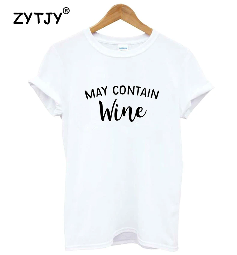Gali Būti Vyno Moterų marškinėlius Medvilnės Atsitiktinis Juokingi marškinėliai Lady Yong Mergina Viršuje Tee Hipster Tumblr ins S-105