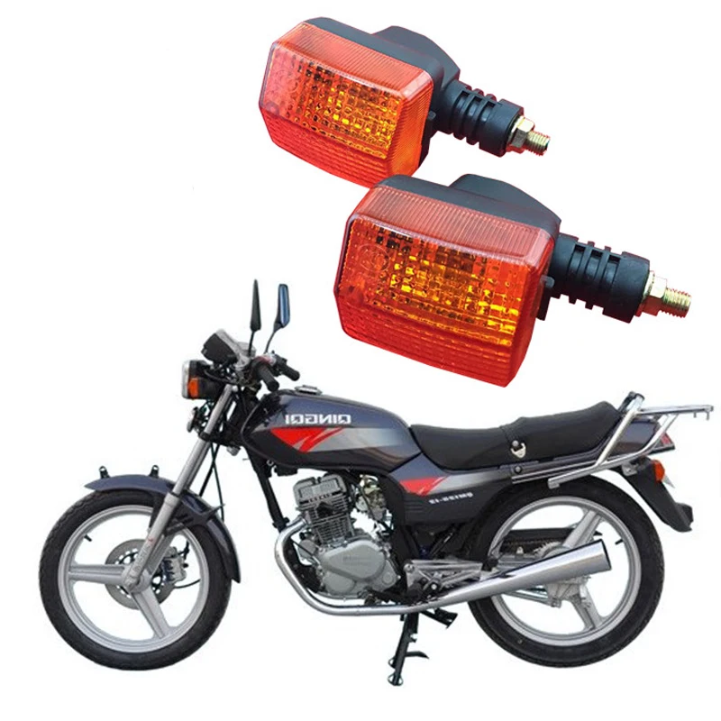 1 pora motoroleris indikatorius dalys, motociklų posūkio signalo lemputė honda 125 CBT125 lempos gintaro flasher motociklo posūkio signalus moto