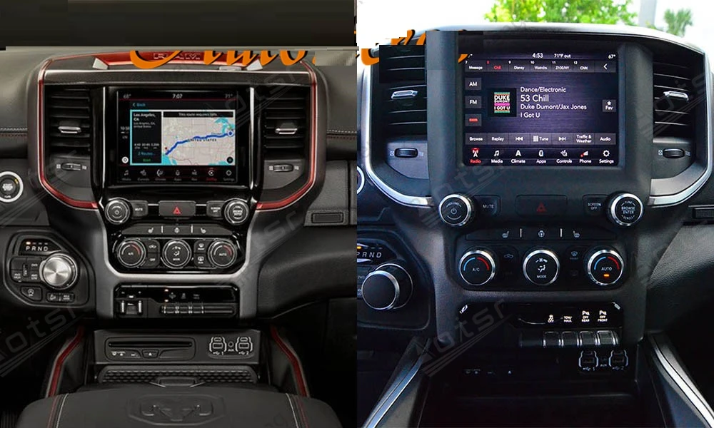 PX6 Tesla Stilius Android 9.0 128G Automobilio Multimedia DVD Grotuvas Dodge RAM 1500 2018-2020 GPS Navigacijos Auto Stereo Galvos Vienetas DSP