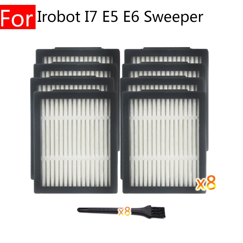 Pakeisti IROBOT kambarys-ba I7 E5 E6 Atsarginių Dalių Valymo Robotas Dulkių siurblys Priedą Hepa Filtras pagrindinis Priedai, Įrankiai